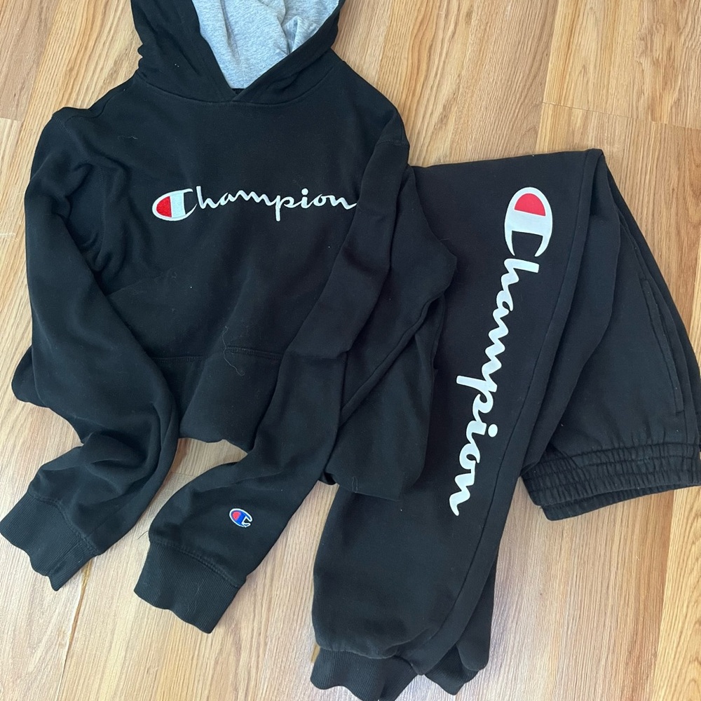 Champion hoodie and pant